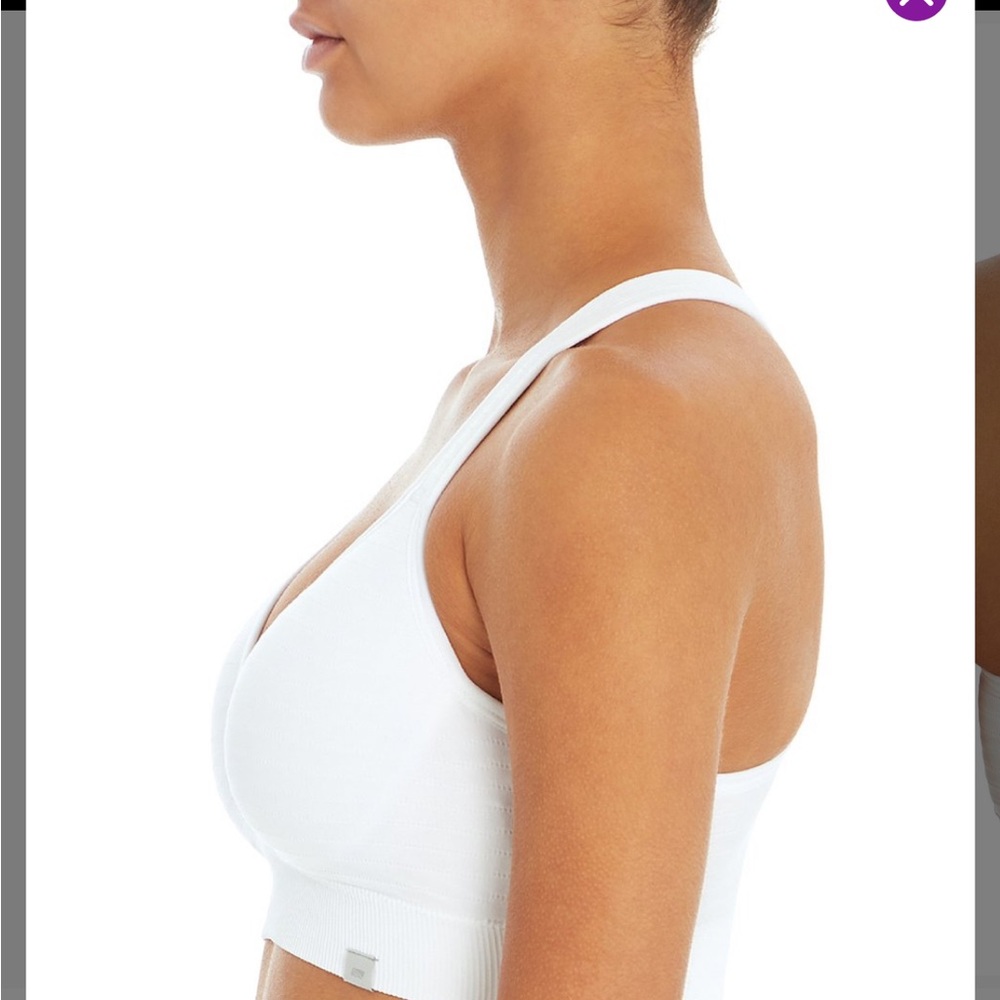 First Pics Copy Marika Jacquard Johanna Molded Cups Seamless Sport Bra EUC - Picture 7 of 7